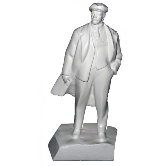 Miniature bust of communist revolutionary Vladimir Ilyich Ulyanov (aka  Lenin).